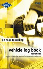 Vehicle Log Book Zions Pocket Yellow Cover PVLB