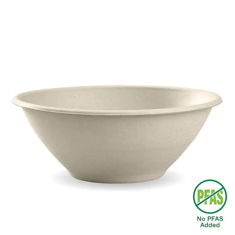 Sugarcane Bowl 40oz Natural ctn 400ml B-BL-40-N