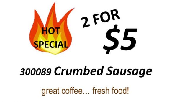 Freedom Labels Hot Special Crumbed Sausage 300089